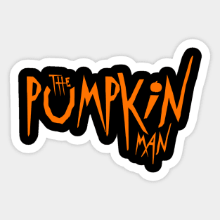 The Pumpkin Man Logo Sticker